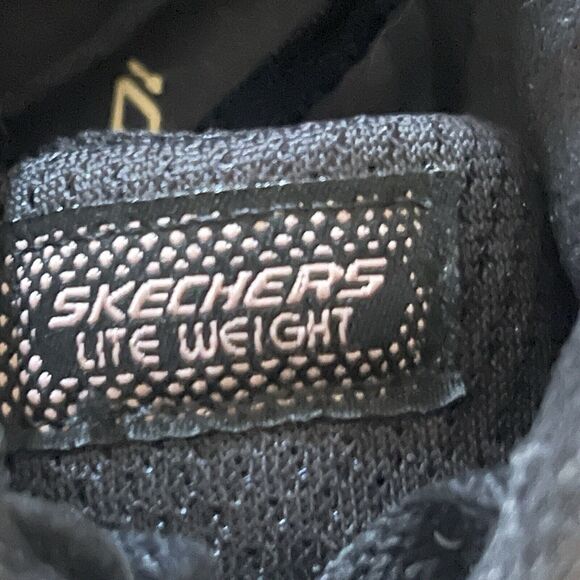 Skechers Lite Weight Womens Sneakers Size 6 Black SN59849BF Lace Up - Picture 6 of 7